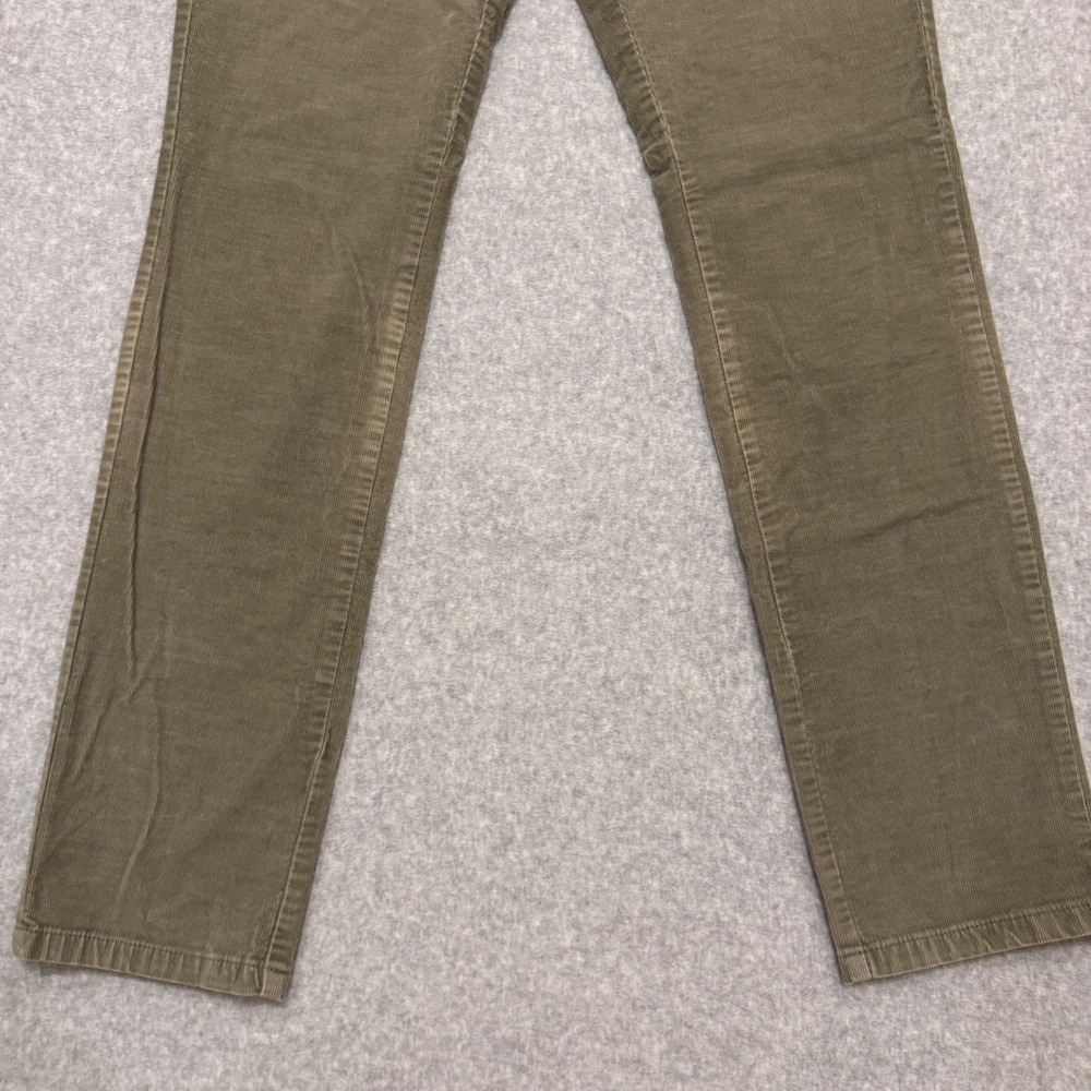 Boden Womens Olive Green Corduroy Straight Leg Pants Size US 6R UK 10R - Picture 6 of 9